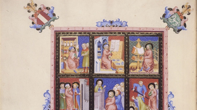 Evangeli Jana z Opavy, 1368 (z knihy Krsa eskch iluminovanch rukopis)