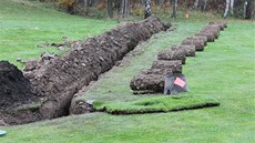 Pestavby na golfovém hiti Dýina