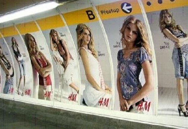 Reklama v metru