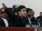 Syn Bhuttové na setkání len Pákistánské lidové strany hlásal o budoucnosti
