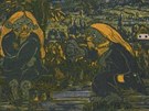 Josef Váchal: áblova zahrádka aneb Pírodopis straidel (ilustrace)
