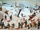 Josef Lada - Dtské hry v zim, 1936