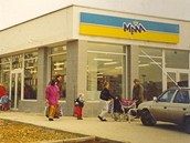 Supermarket Mana v roce 1991