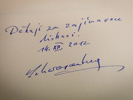Karel Schwarzenberg vyrazil v rámci prezidentské kampan do Jiních ech (14....