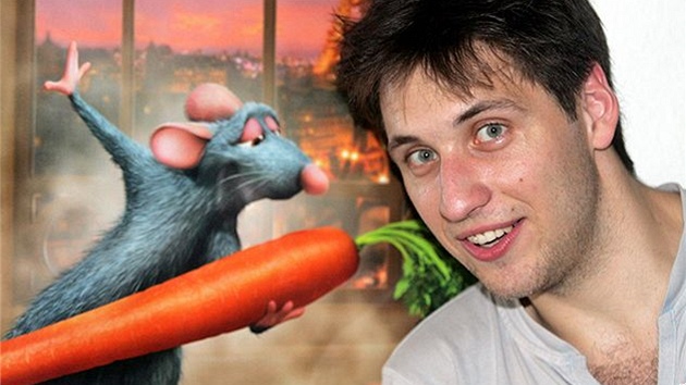 Martin Pisak dabuje film Ratatouille.