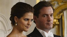 Princezna Madeleine se svým snoubencem Chrisem O'Neillem