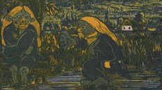 Josef Váchal: áblova zahrádka aneb Pírodopis straidel (ilustrace)