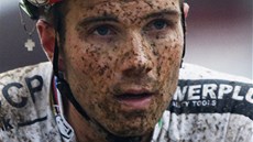 Niels Albert v závodu Sv�tového poháru v cyklokrosu v belgickém Zolderu. 