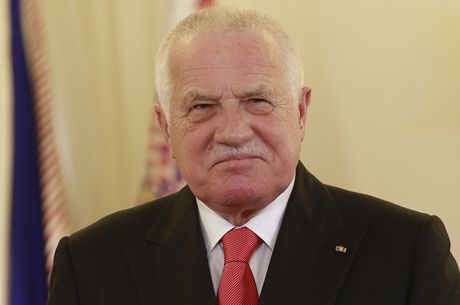 Prezident Václav Klaus pi novoroním projevu (1. ledna 2013)