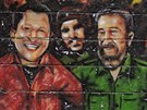Hugo Chávez a Fidel Castro, nejlepí kamarádi (1. ledna 2013)