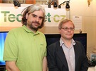 éfredaktor Technet.cz a Martin Gren (vpravo) zakladatel spolenosti Axis a...