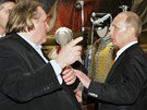 Gérard Depardieu a Vladimír Putin