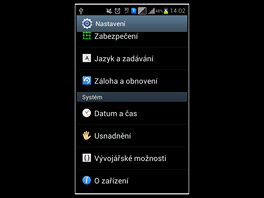 Samsung Galaxy S Duos, screenshoty systmu Android 4.0.4 (ICS)