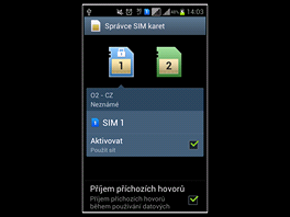 Samsung Galaxy S Duos, screenshoty systmu Android 4.0.4 (ICS)