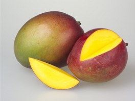 Mango - zralý plod je lutoervený, u nás vtinou zelenoervený, tedy...
