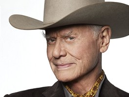 Larry Hagman v dob natáení nového Dallasu (2011)