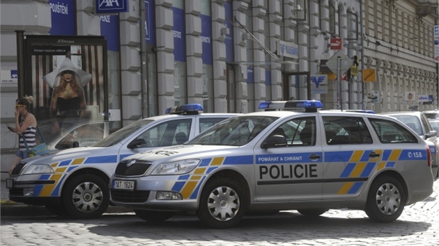 Policejní vozy (ilustra�ní foto)