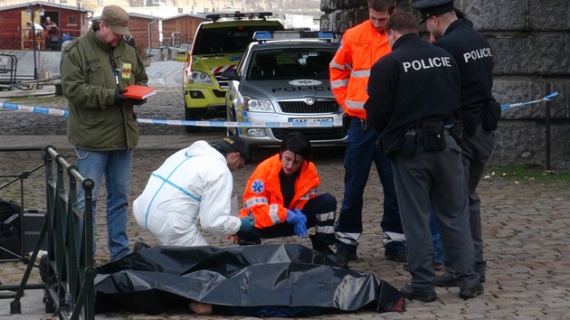 Prvn den roku 2013 leel na nplavce u echova mostu v Praze mrtv mu. Podle policie lo o tiapadestiletho bezdomovce. Pinu jeho mrt et kriminalist, mu mon spchal sebevradu. 