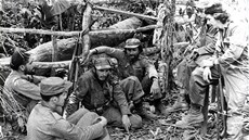 Enrique Meneses:  Fidel Castro (uprosted) se svými spolubojovníky