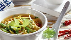 ínská polévka s nudlemi