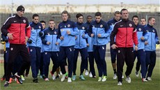 Fotbalisté Sparty zahájili zimní p�ípravu 2013.