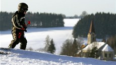 Na Bublav� cht�jí být ly�a�i sjezdovkám co nejblí�.