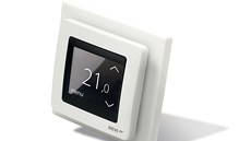 Digitální termostat Devireg™ Touch s dotykovým displejem řídí vytápění