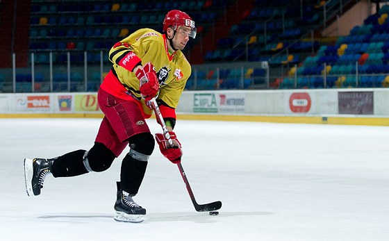 Miroslav Tetina v dresu Hradce Králové.