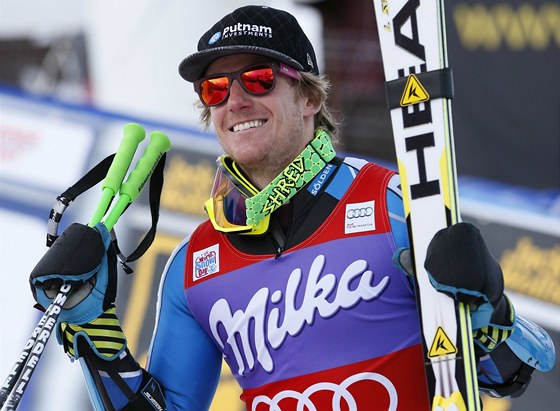 TVRTÉ VÍTZSTVÍ V SEZON. Obí slalom v Adelbodenu ovládl Ted Ligety.