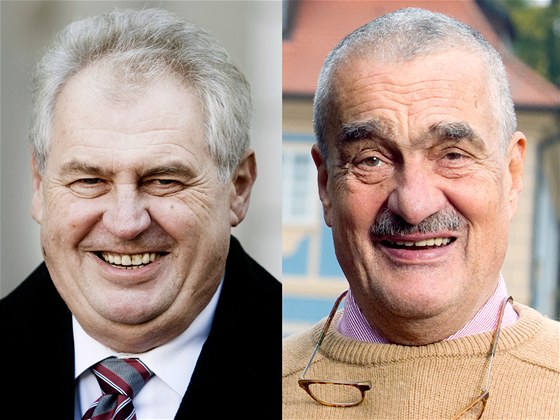 Milo Zeman a Karel Schwarzenberg