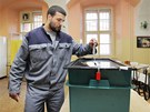 Prezidentské volby v plzeské vznici Bory (11. ledna 2013)