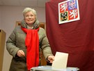 Kandidátka na prezidentku Zuzana Roithová volila na obecním úadu ve Dvorech
