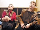Auto�i televizn�ho cyklu �umn� m�sta Radovan Lipus (vpravo) a David V�vra
