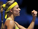 Ruská tenistka Maria Kirilenková slaví postup do osmifinále Australian Open,