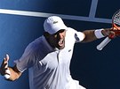 Francouzský tenista Jérémy Chardy na Australian Open slaví postup do