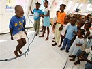 V Port-au-Prince vzniklo po zemtesení i centrum volnoasových aktivit pro...