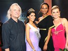 Boek ípek, Miss Expat 2012 Paula Alejandra Gonzalez, Lejla Abbasová a Leona...