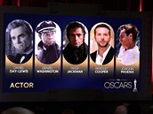Nominace na Oscara - nejlep herec