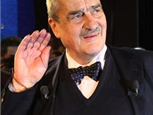 Prezidenttí kandidáti Karel Schwarzenberg a Milo Zeman bhem televizní debaty...