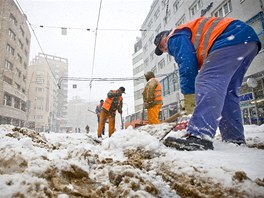 Milovníci zimních radovánek se dokali. Starý kontinent se ocitl pod bílým...