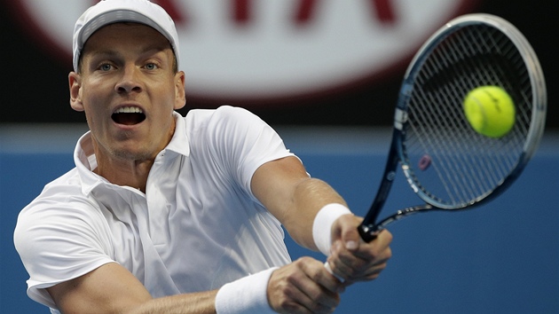 Tom Berdych hraje utkn 3. kola Australian Open proti Melzerovi.