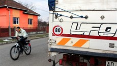 Takový nákla�ák by cht�l jednou p�edjet.