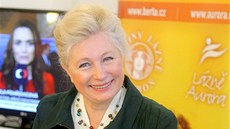 N�kdej�í kandidátka na prezidentku Zuzana Roithová b�hem �ekání na volební...