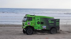 Martin Kolomý s kamionem Tatra při Rallye Dakar