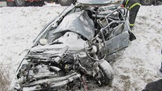 Tragická autonehoda u Chlumce nad Cidlinou