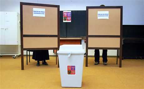 Nkterým lidem se nechtlo volit ani jednoho z kandidát. Rozhodli se proto vhodit do urny lístek úpln nkoho jiného. (Ilustraní snímek)
