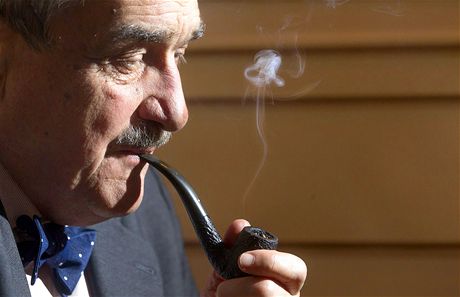 Ministr zahranií a pedseda TOP 09 Karel Schwarzenberg 