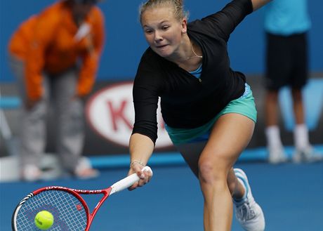 SNAHA. Kateina Siniaková se na Australian Open probojovala do finále juniorské