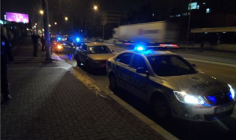 V Brn v noci na stedu zasahovali jak msttí, tak státní policisté, kteí idie podezívají ze spáchání trestného inu. Ilustraní snímek