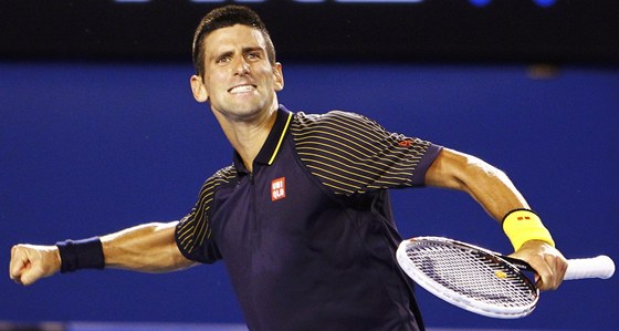 DO FINÁLE! Novak Djokovi má anci potetí v ad vyhrát Australian Open.